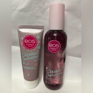 EOS Holiday Caramel Cashmere Body Mist & Body Lotion